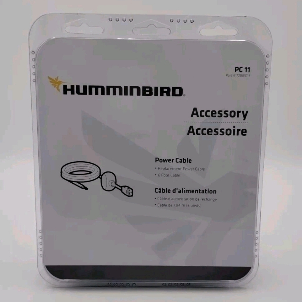 Humminbird PC11 Power Cord Part No. 720057-1